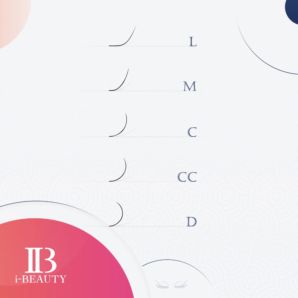 Close-up showing C-Curl lift on 11mm 0.25mm mink lashes