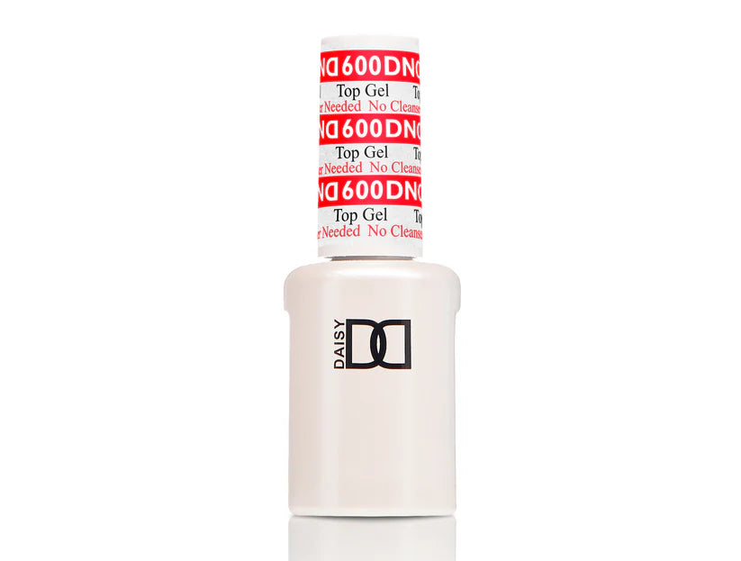 DND Gel Top Coat #600 - No Cleanser Required - CM Nails & Beauty Supply
