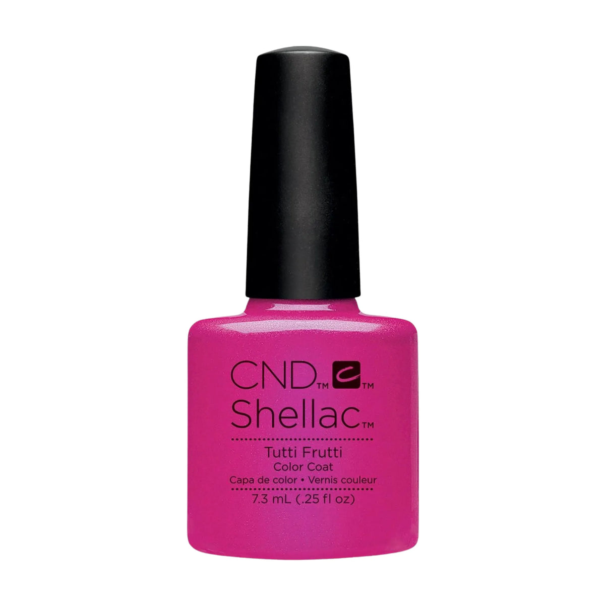 CND shellac gel polish tutti frutti