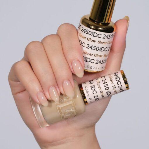 DC Sheer Glow #2450 - Soak-Off Gel Polish - CM Nails & Beauty Supply