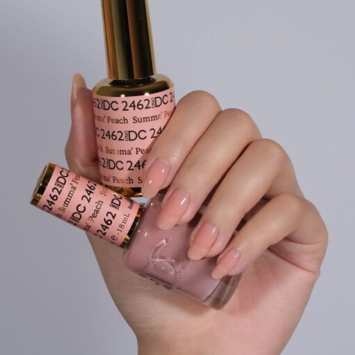 DC Summa Peach #2462 - Gel Polish & Lacquer Duo - CM Nails & Beauty Supply