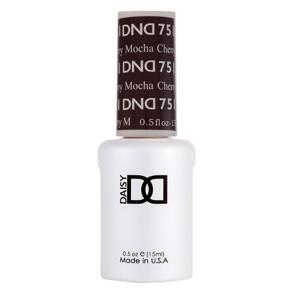DND Cherry Mocha #751 - Soak-Off Gel Polish - CM Nails & Beauty Supply