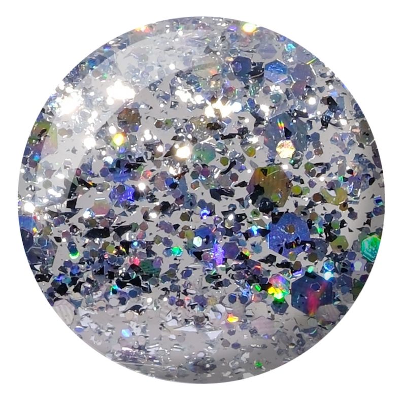 DIVA #025 Chunky Holo - Diva Duo Gel & Lacquer - CM Nails & Beauty Supply