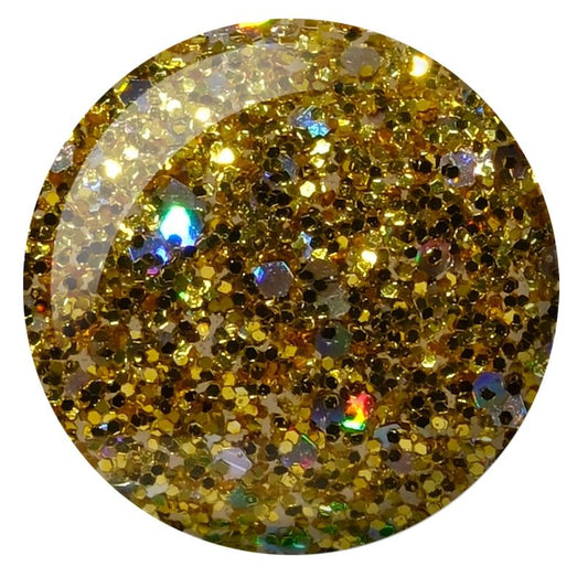 DIVA #029 Golden Treasure Waves - Diva Duo Gel & Lacquer - CM Nails & Beauty Supply