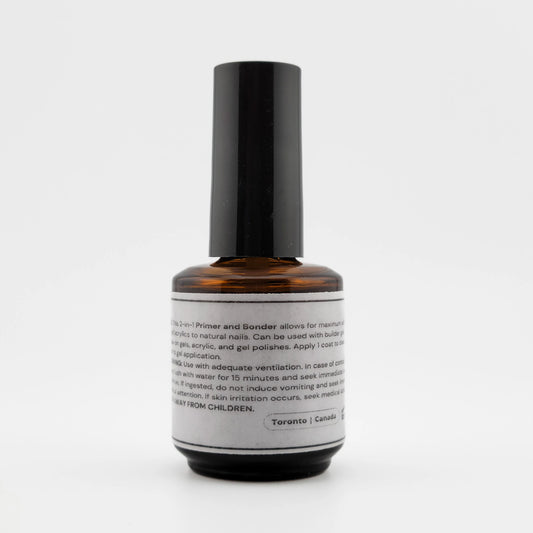 Gel Primer and Bonder 2 in 1 bottle for nails CM Canada strong adhesion