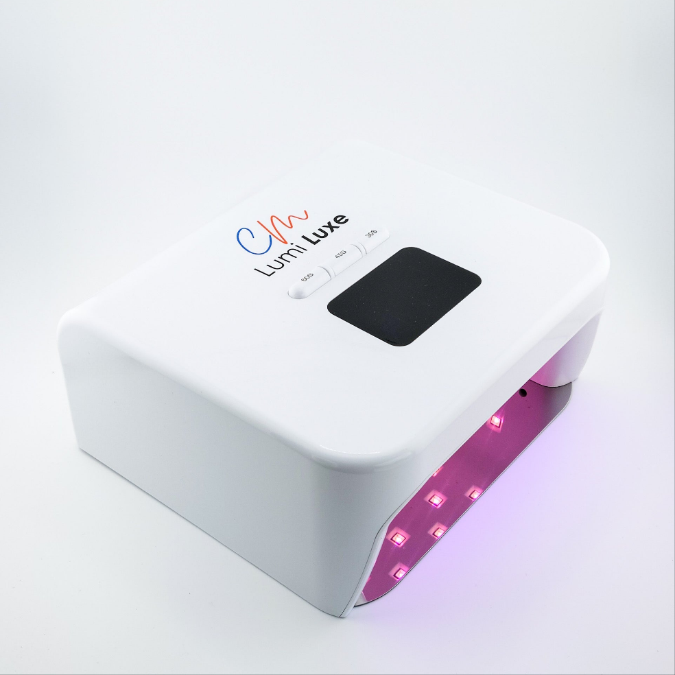 CM Lumi Luxe Powerful 220 W | LED/UV Rechargeable Nail Lamp (Wireless with Removable Tray) - CM Nails & Beauty Supply
