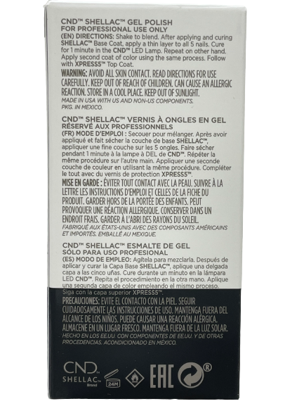 CND Shellac - Silver VIP Status (0.25 oz) | CND - CM Nails & Beauty Supply