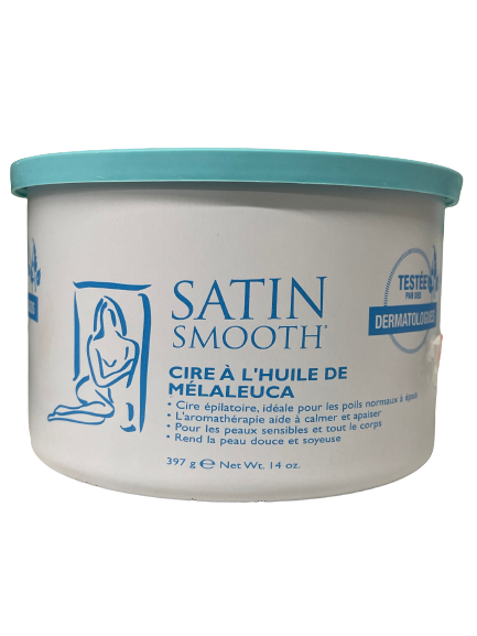 Satin Smooth | Tea Three Wax | 14 Oz - CM Nails & Beauty Supply