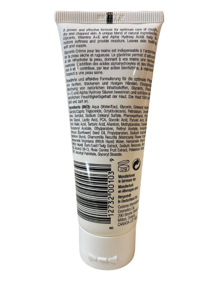 Hand Cream | Fragrance Free | Glycerin & Vitamin A+E - 2.5 Fl . Oz / 75ml | Herbalind® - CM Nails & Beauty Supply