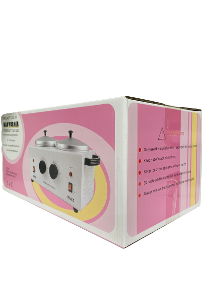 Double Pot Wax Warmer/Heater - Pro Electric Dual Heater - CM Nails & Beauty Supply