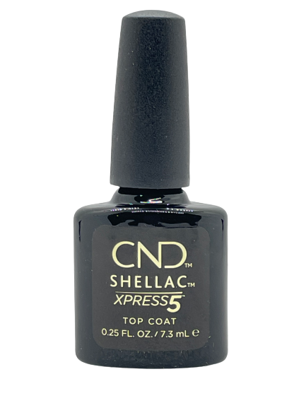 Xpress 5 Top Coat | 0.25oz | CND Shellac - CM Nails & Beauty Supply