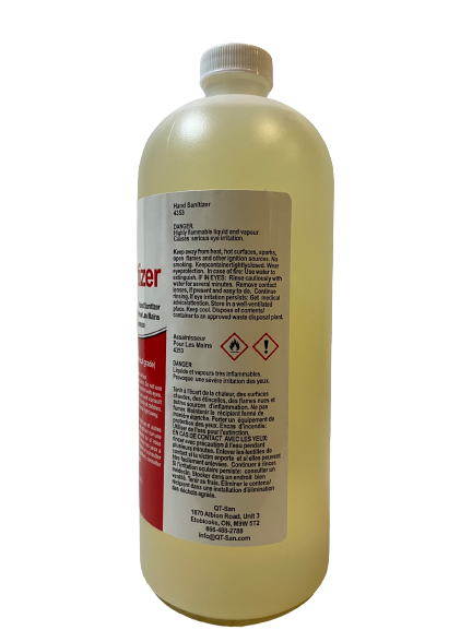 65% Alcohol Hand Sanitizer 1L - CM Nails & Beauty Supply