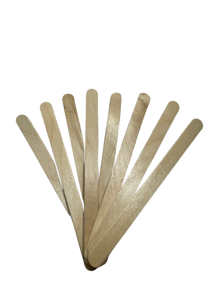 Wooden Sticks | Small Waxing Spatulas | 50pcs | 500pcs - CM Nails & Beauty Supply