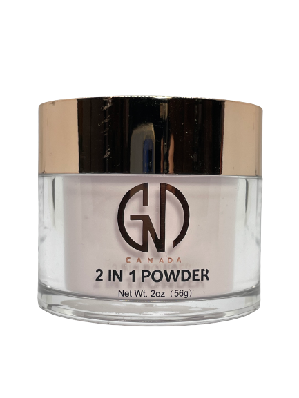 Acrylic Powder 2-in-1 GND Canada® #001 | 2 Oz - CM Nails & Beauty Supply