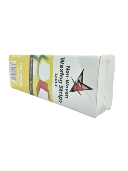 Pre-Cut Waxing Strips – 100 Pcs, 3" x 9" - CM Nails & Beauty Supply