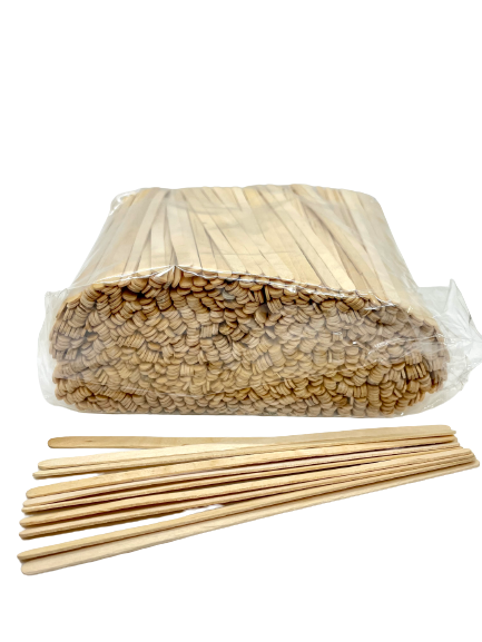 Wooden Sticks | Thin Long Waxing Spatulas | 1000pcs - CM Nails & Beauty Supply