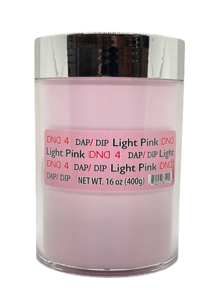 DND DC Dip Powder #004 Light Pink - 400g Professional Dipping Powder for Nails - CM Nails & Beauty Supply