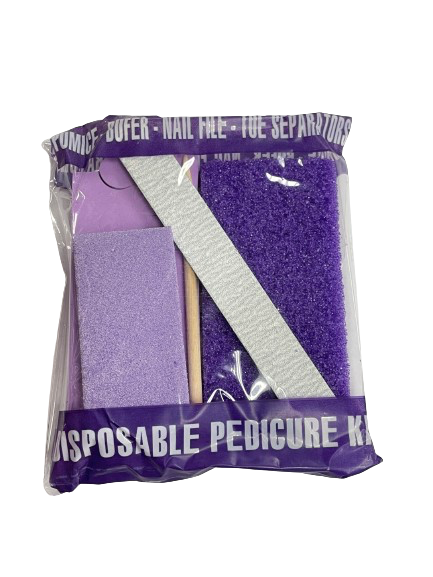 Disposable Pedicure Kit | 5Pcs - CM Nails & Beauty Supply