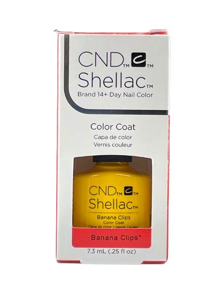 CND Shellac - Banana Clips (0.25 oz) | CND - CM Nails & Beauty Supply