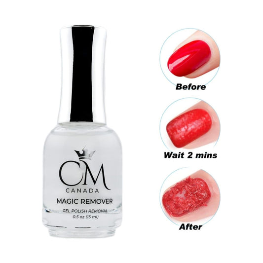 Magic Gel Polish Remover | 0.5 oz | CM Canada® - CM Nails & Beauty Supply