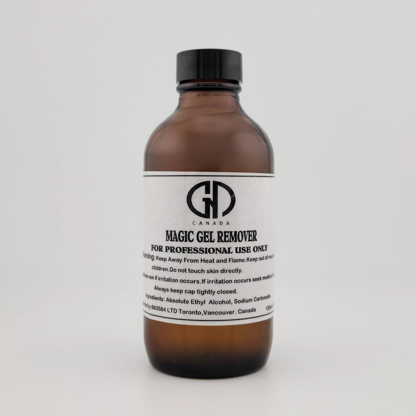 Magic Gel Polish Remover Refill 4 oz | GND Canada - CM Nails & Beauty Supply