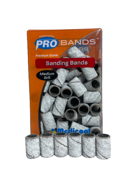 Pro-Sanding Bands | Medicool | 100 pcs - CM Nails & Beauty Supply