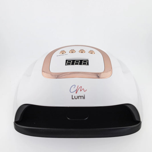 CM Lumi 220 W LED/UV Nail Lamp – Professional Gel Curing Light for Hands & Feet - CM Nails & Beauty Supply