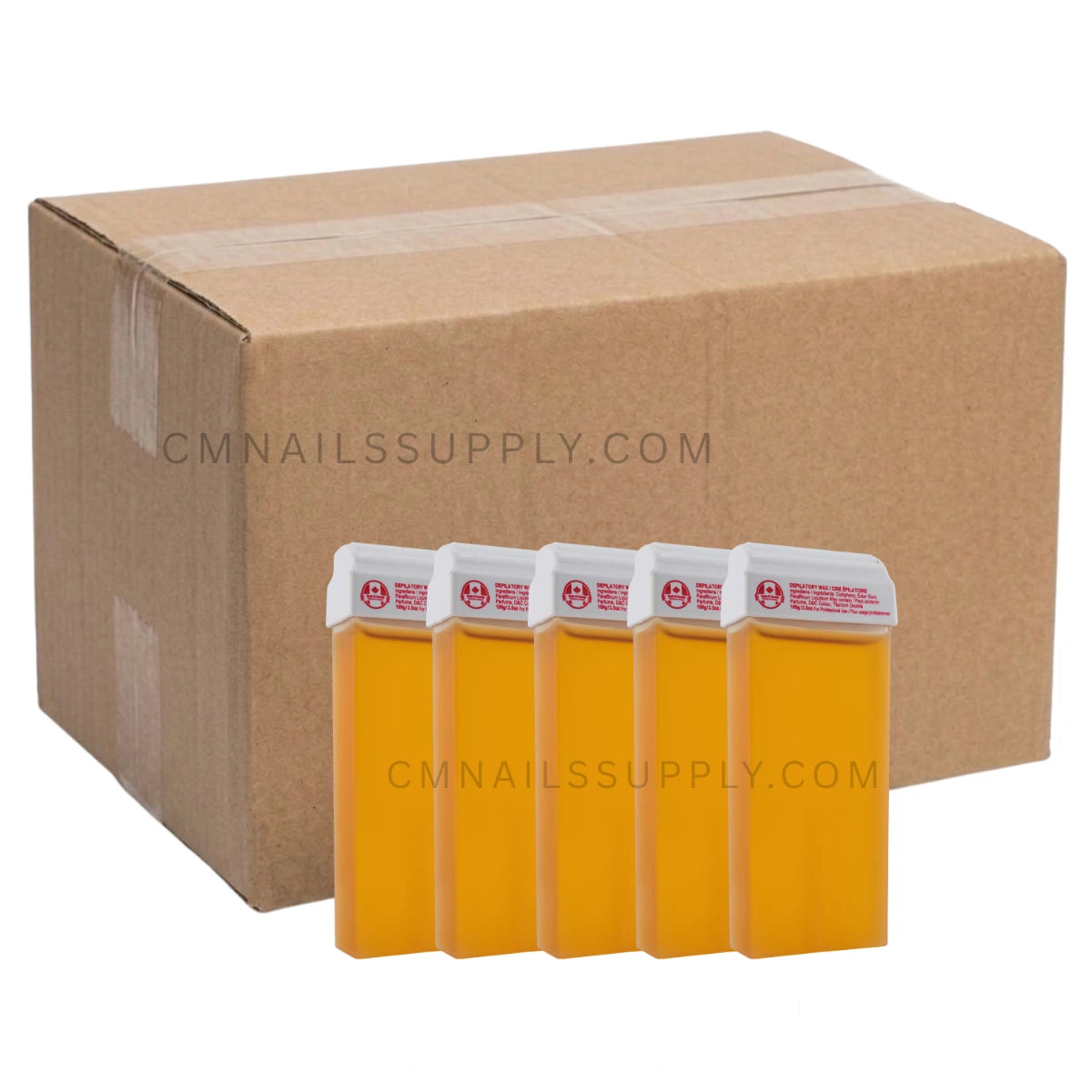 Sharonelle Honey Roll-On Wax Cartridges | Professional Wax wholesale case of 60 for bulk buy professionals