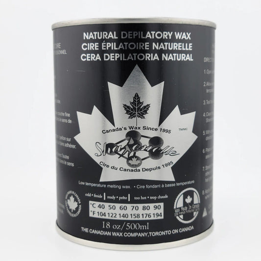 Sharonelle Soft Wax Chocolate 18 oz - Made in Canada - CM Nails & Beauty Supply