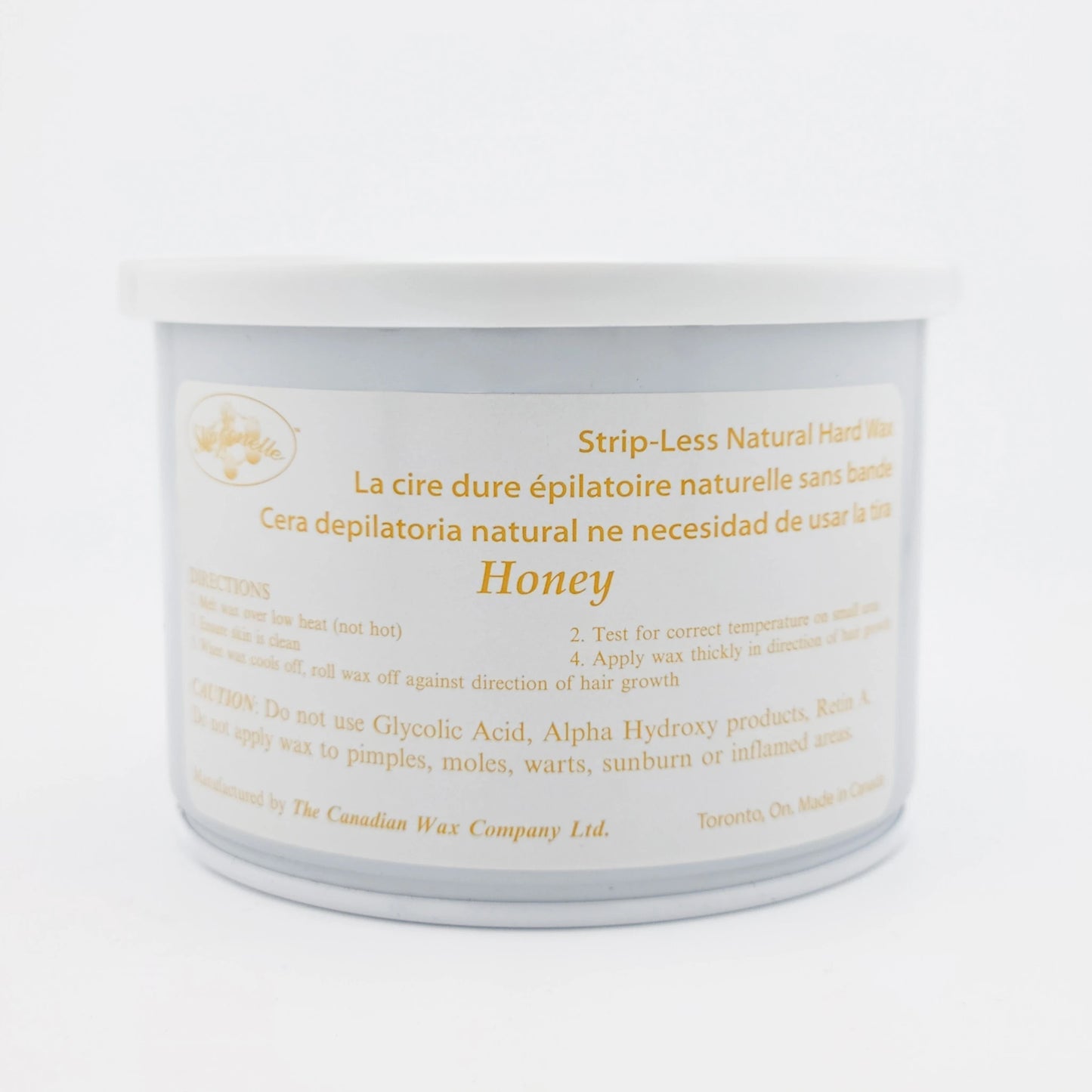 Sharonelle Strip-Less Hard Wax Honey 14 oz | Gentle Hair Removal - CM Nails & Beauty Supply