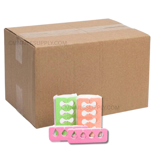 bulk foam toe separators for salons and wholesale nail supply, buy online in Canada, CM Nails Supply