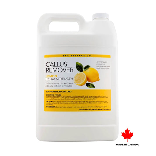 Callus Remover Extra Strength 1 Gallon Lemon Formula Professional Salon Size