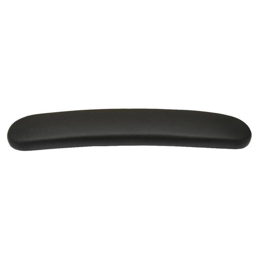 Padded manicure table arm rest pad shown from above