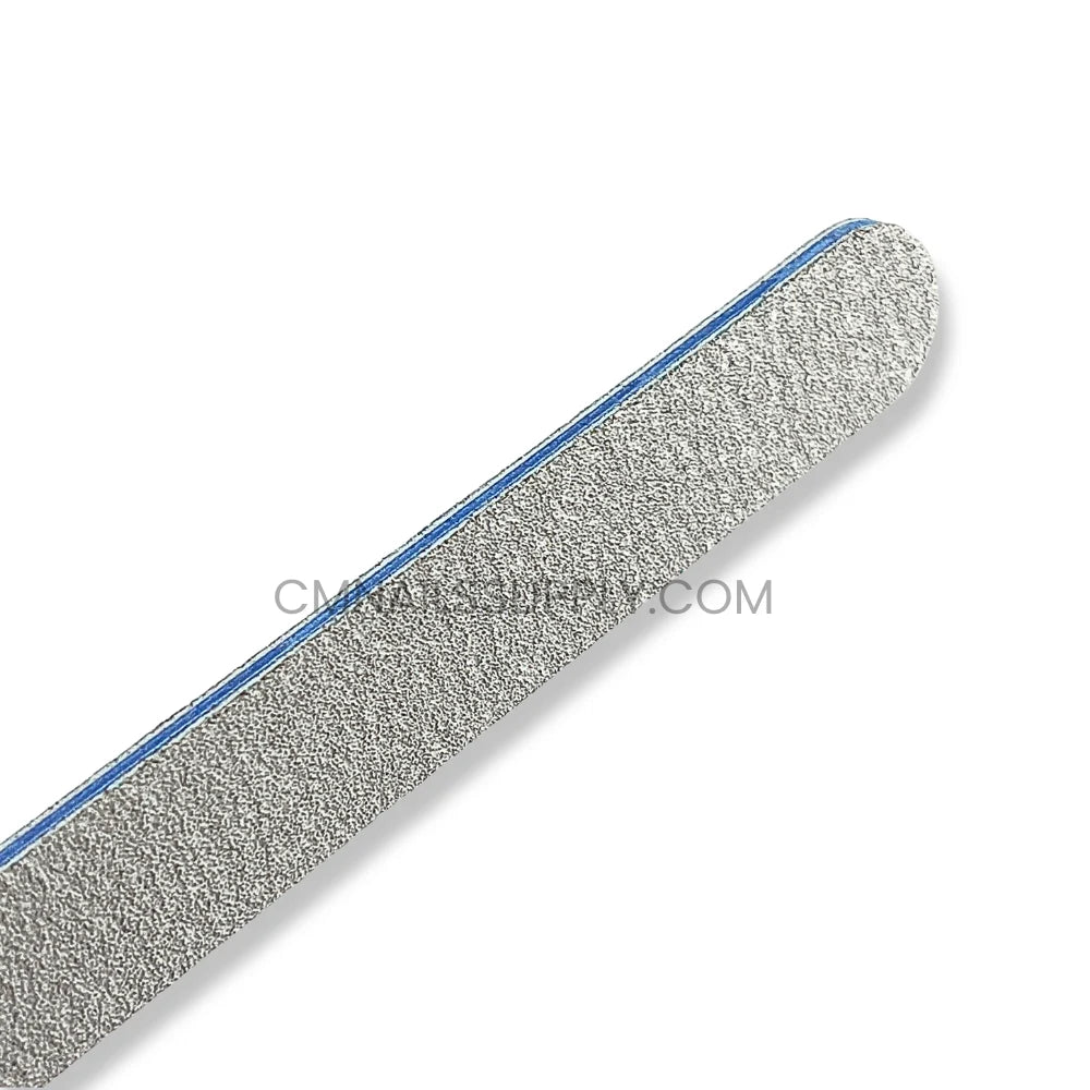 Coarse jumbo zebra nail file 100 grit for acrylic nail length removal and shaping at Canadian nail salons