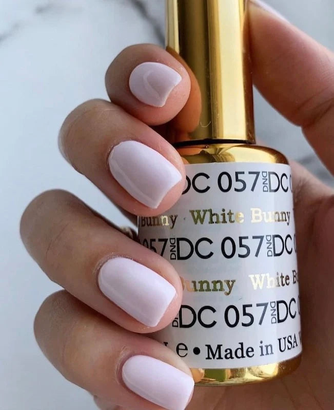 DC White Bunny #057 - Gel Polish & Lacquer Duo