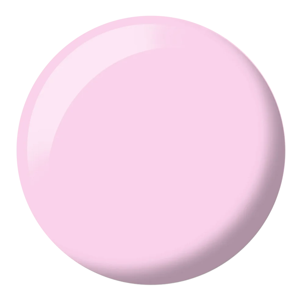 DND Ballet Slipper #496 colour swatch showing the delicate cool-toned baby pink nail polish shade.