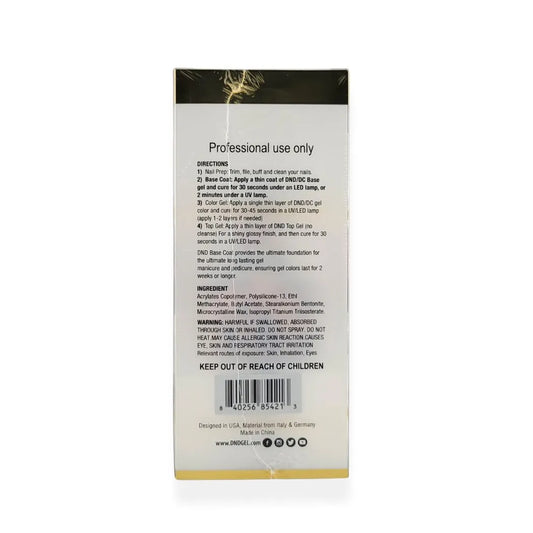 DND DC Base Gel #800 480ml Refill – Professional Gel Nail Base Coat - CM Nails & Beauty Supply