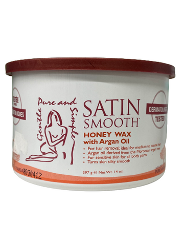 Satin Smooth | Honey Wax With Argan Oil / 14 Oz
