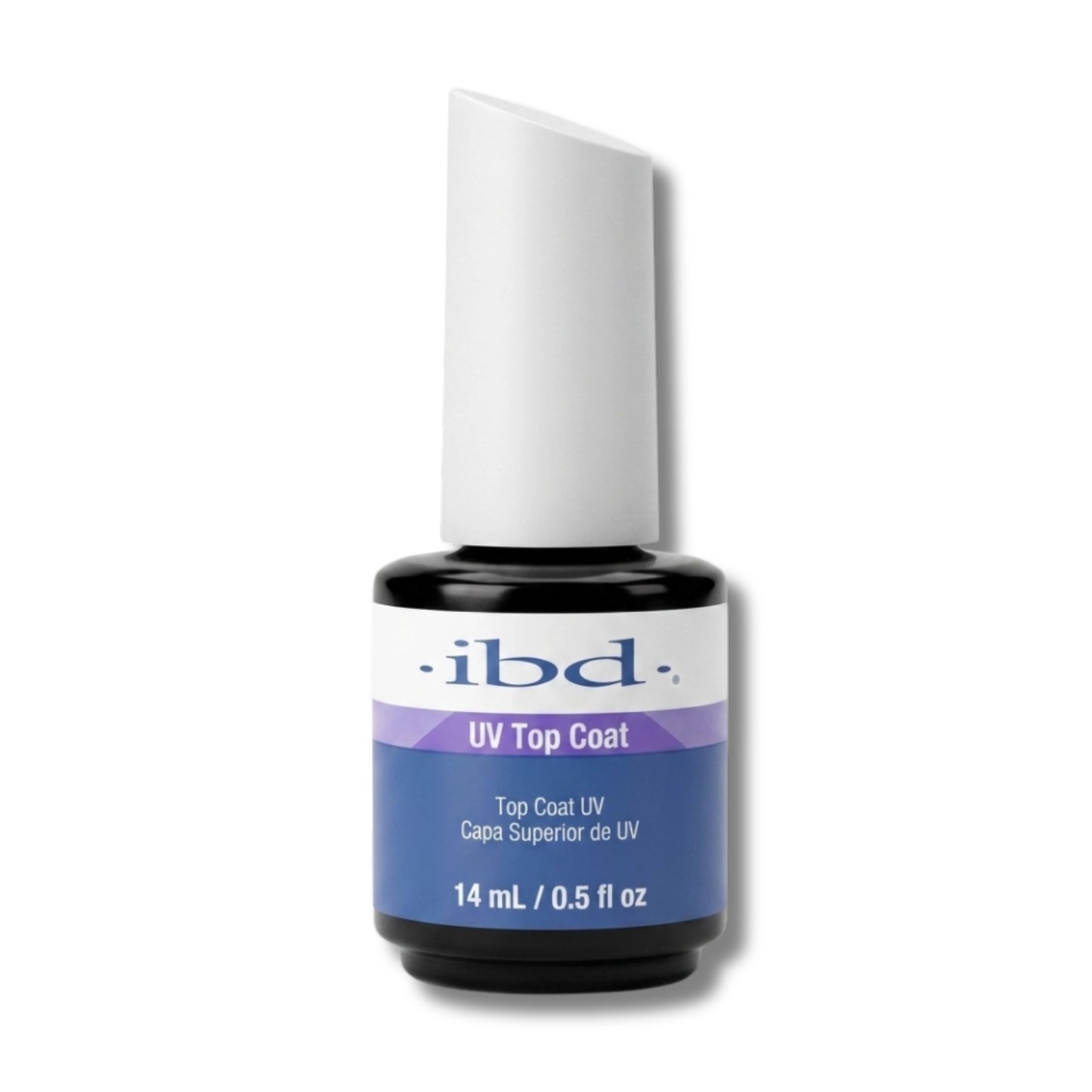 ibd LED UV Top Coat 0.5 oz professional nail top coat