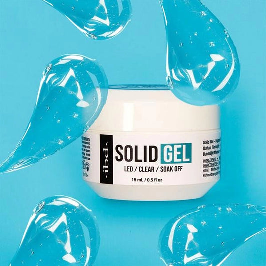 IBD solid gel 3D nail art gel for sculpting and design work