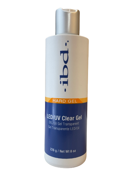 ibd | Clear LED/UV Builder | Hard Gel - 8 oz (Refill) – CM Nails