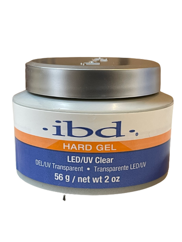 IBD - HARD GEL LED/UV BUILDER GEL - CLEAR 2 OZ