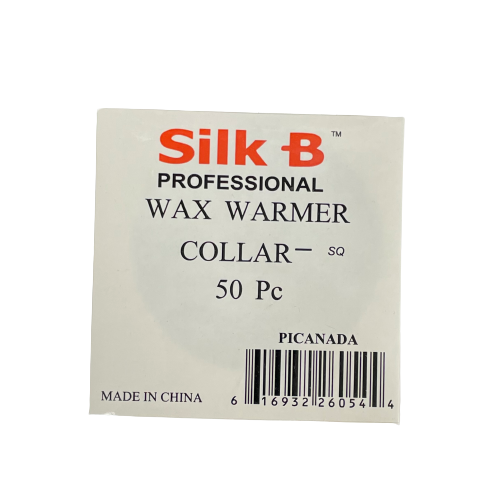 Square Wax Collars | 50 Pcs - CM Nails & Beauty Supply