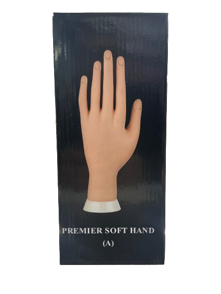 Practice Hand | Nail Trainer Soft Silicon - CM Nails & Beauty Supply