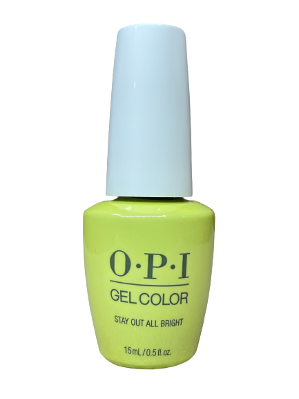 OPI GelColor - Stay Out All Bright - P008 - CM Nails & Beauty Supply