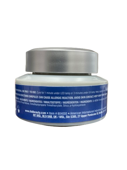 ibd | Clear LED/UV Builder | Hard Gel - 0.5 oz - CM Nails & Beauty Supply