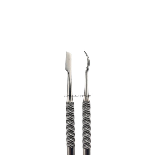 MBI-752 nail pusher for gently lifting cuticles and removing dead skin cells.