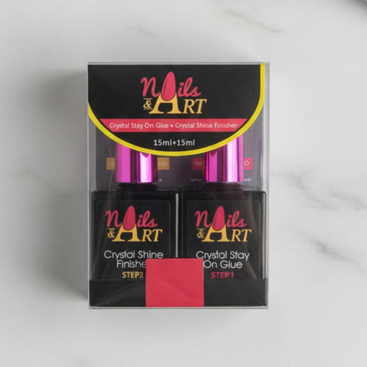 Strong nail adhesive for gems, rhinestones, and nail decorations