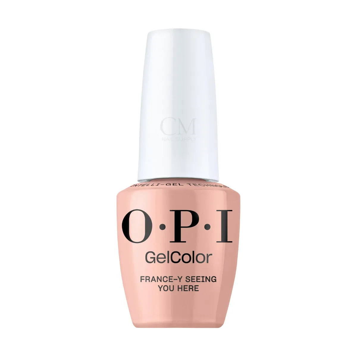 OPI GelColor France-y Seeing You Here bold nude gel polish bottle F039