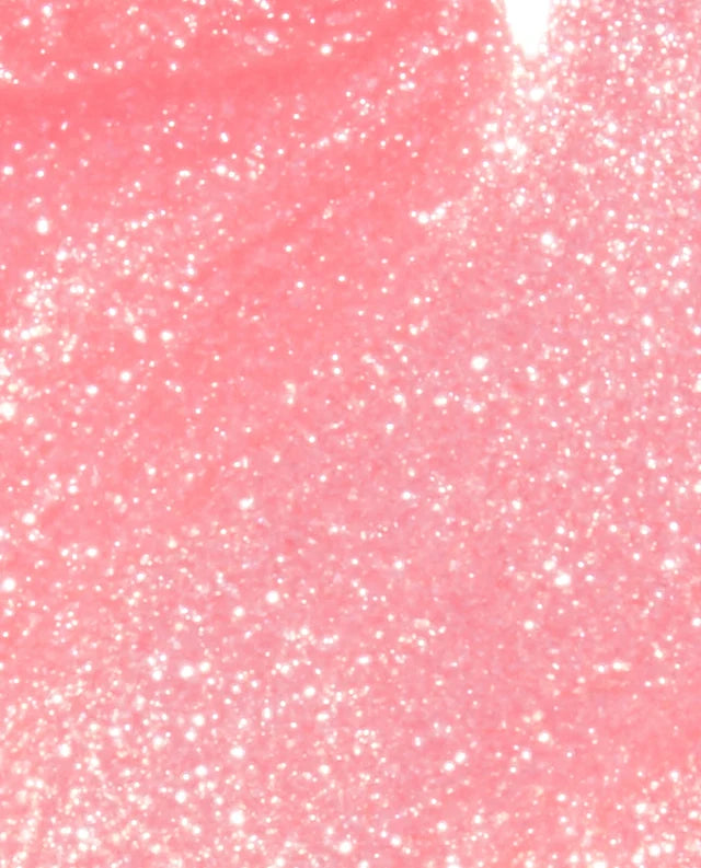 Color swatch of OPI Princesses Rule R44 bright sparkly pink gel polish